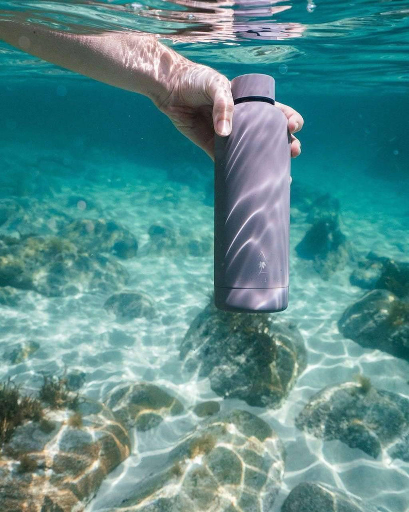 Oahu | 750ml Water Bottle | Mauve Matte - Caye Life