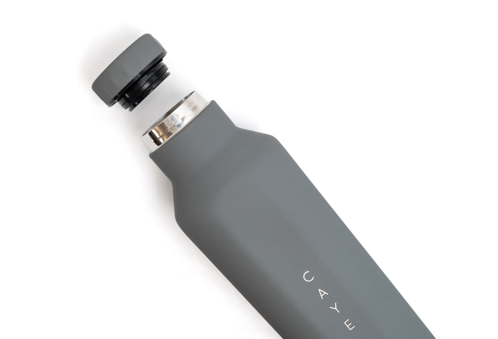 *JUST LAUNCHED* Capri | 500ml Water Bottle | Steel Grey - Caye Life