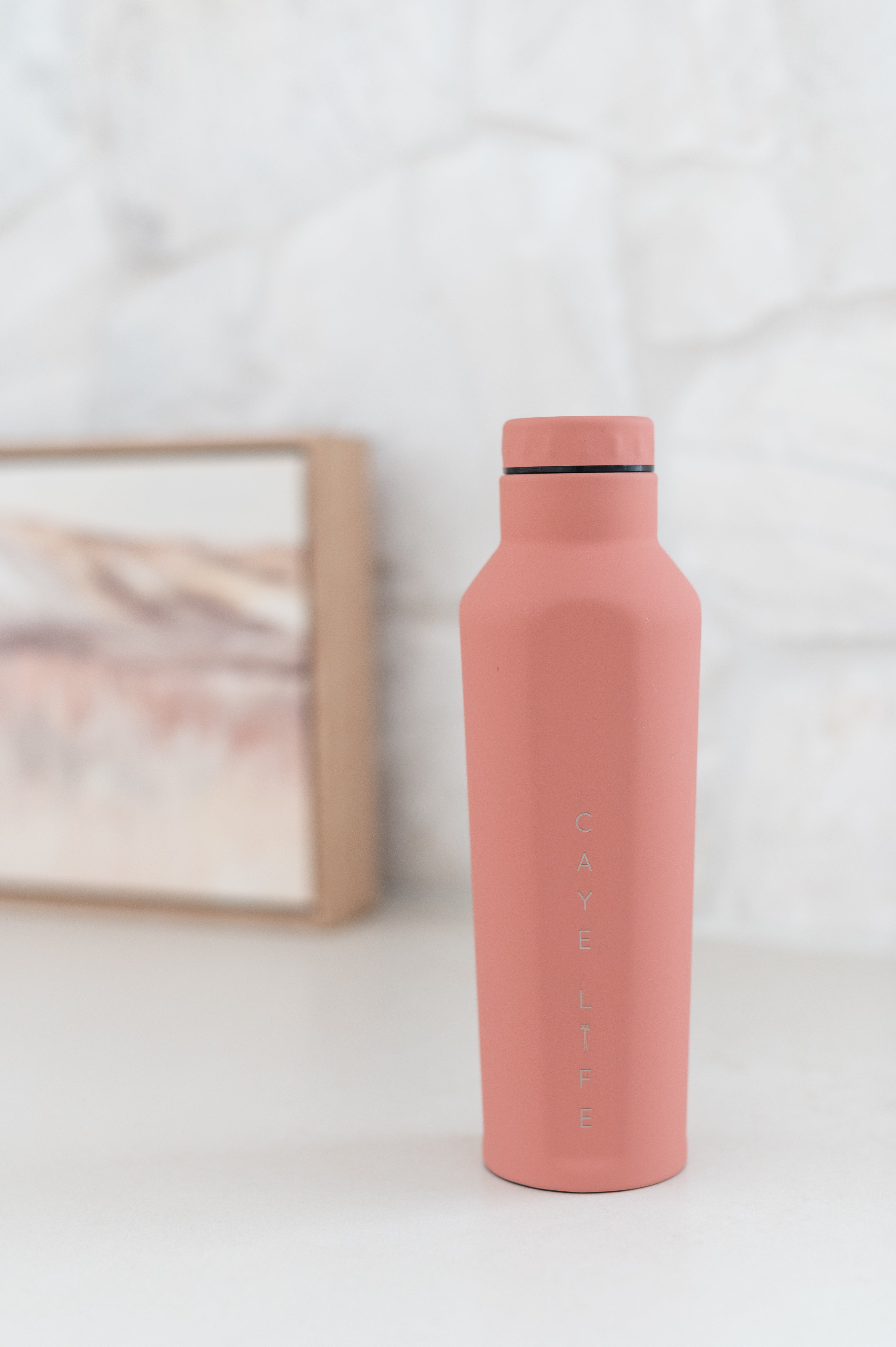 Panarea | 500ml Reusable Bottle | Matte Terracotta - Caye Life