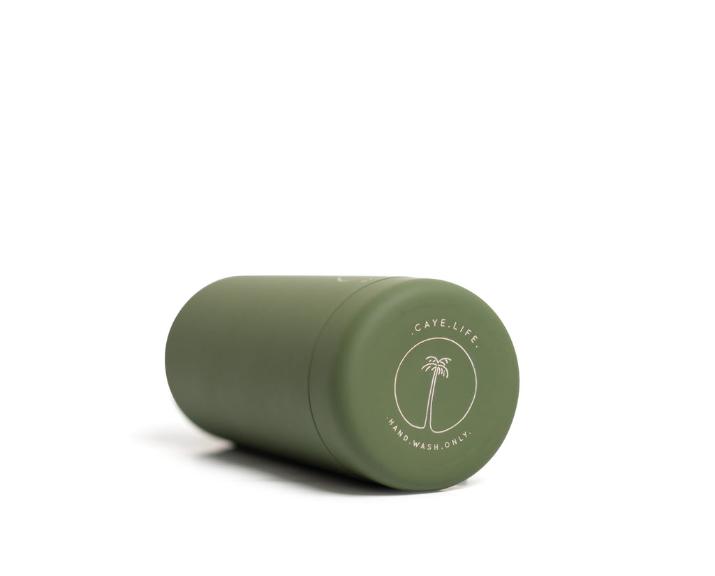Green 500ml Insulated Water Bottle