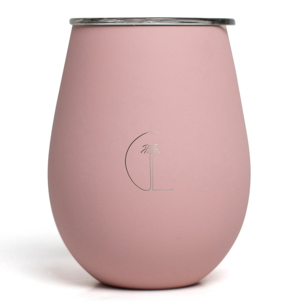 pink reusable cup