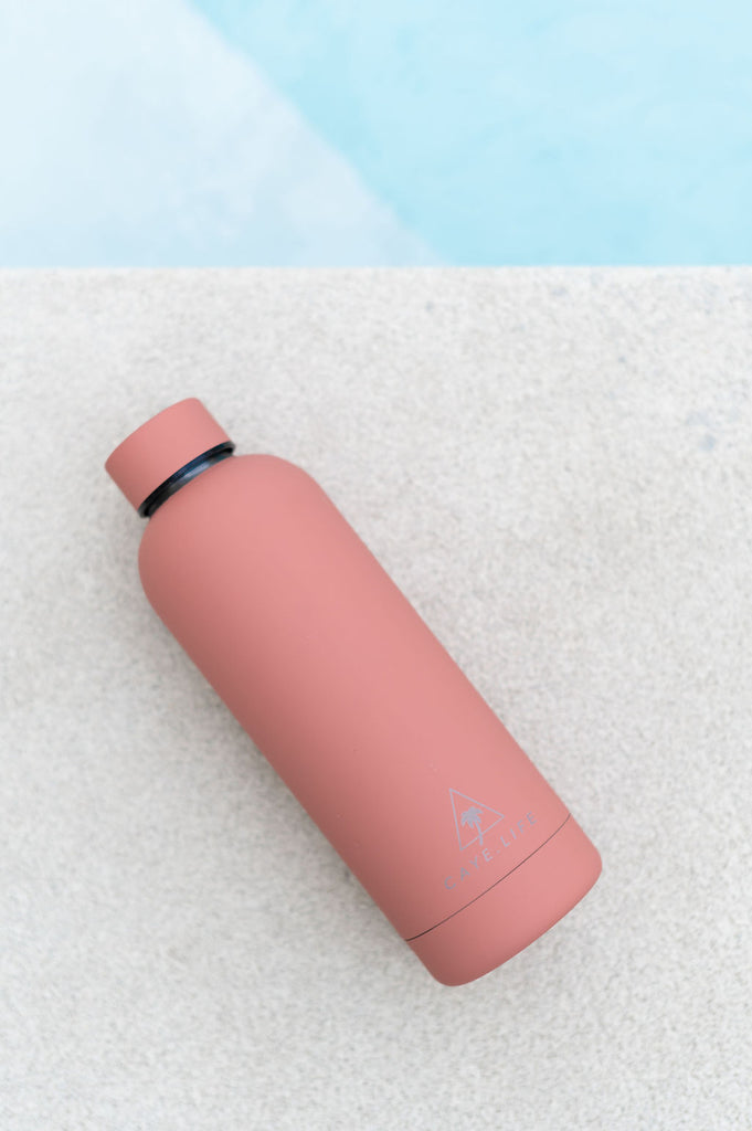 Panarea | 750ml Water Bottle | Terracotta - Caye Life