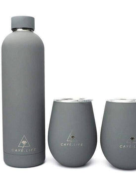 Bermuda Bundle | 750ml Water Bottle and 2 x Reusable Cups