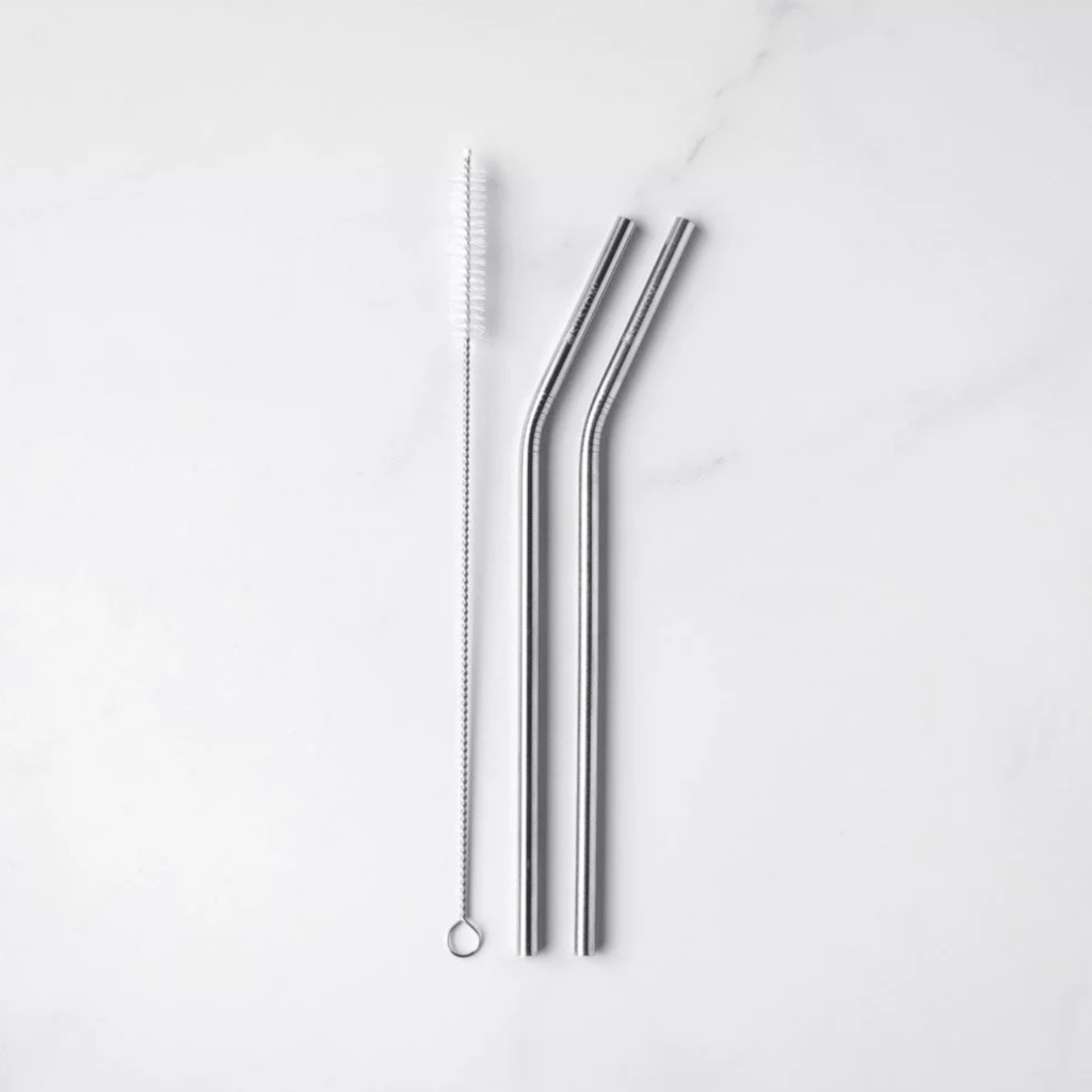 Sustomi Stainless Steel Straw - 2 pack - Caye Life
